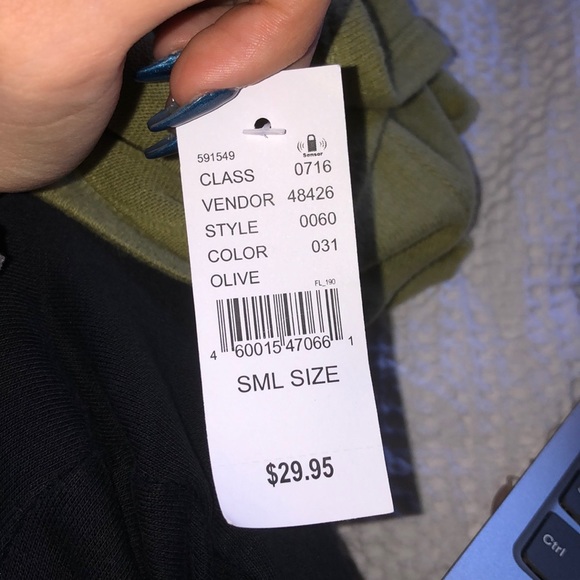 PACSUN green cinched top:) - Picture 5 of 5